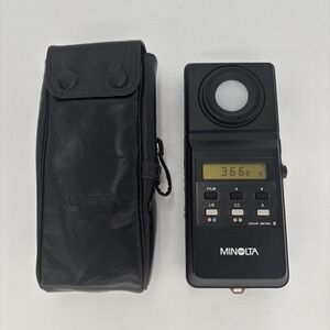 Minolta Color Meter II With Case & Battery - Tested